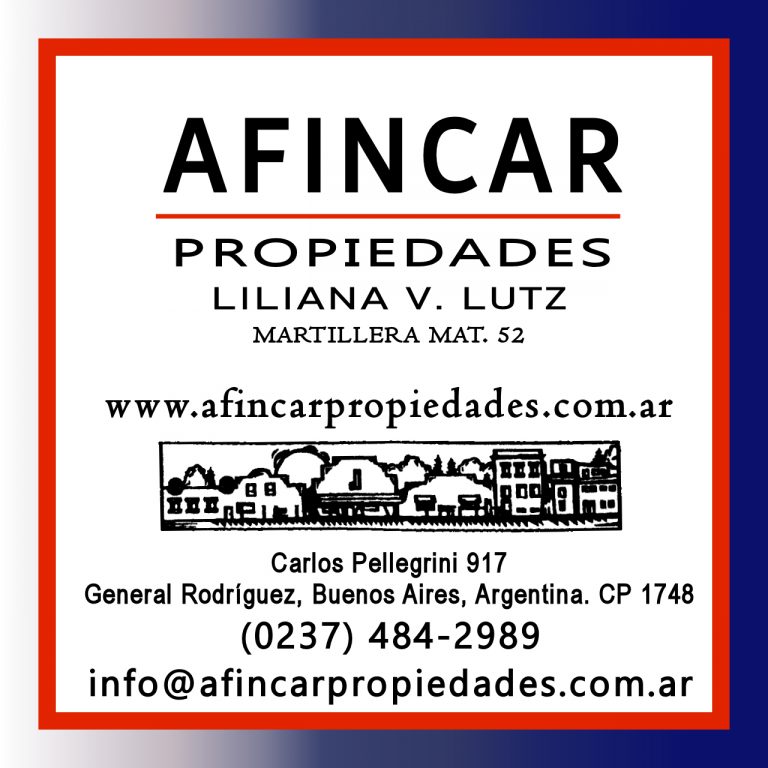AFINCAR Propiedades AFINCAR Propiedades