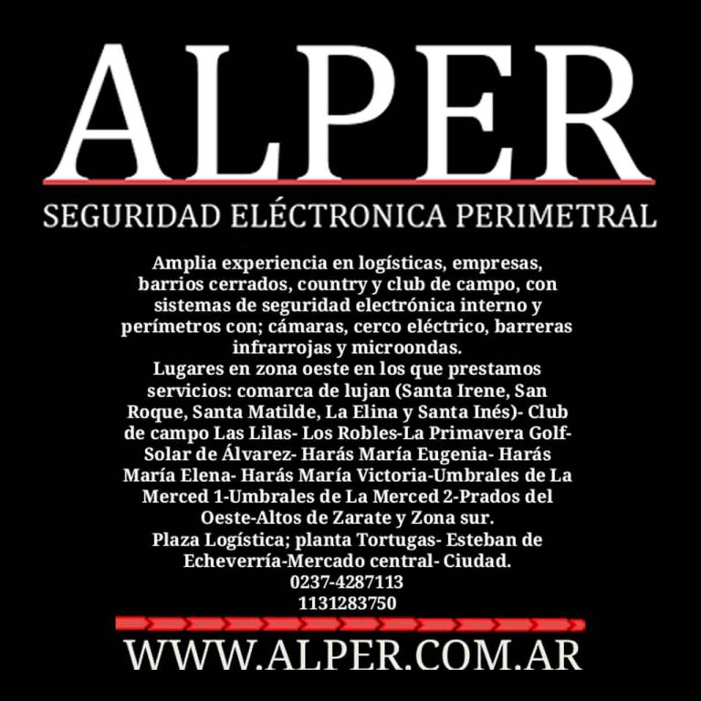 ALPER SEGURIDAD ELECTRÓNICA PERIMETRAL ALPER SEGURIDAD ELECTRÓNICA PERIMETRAL