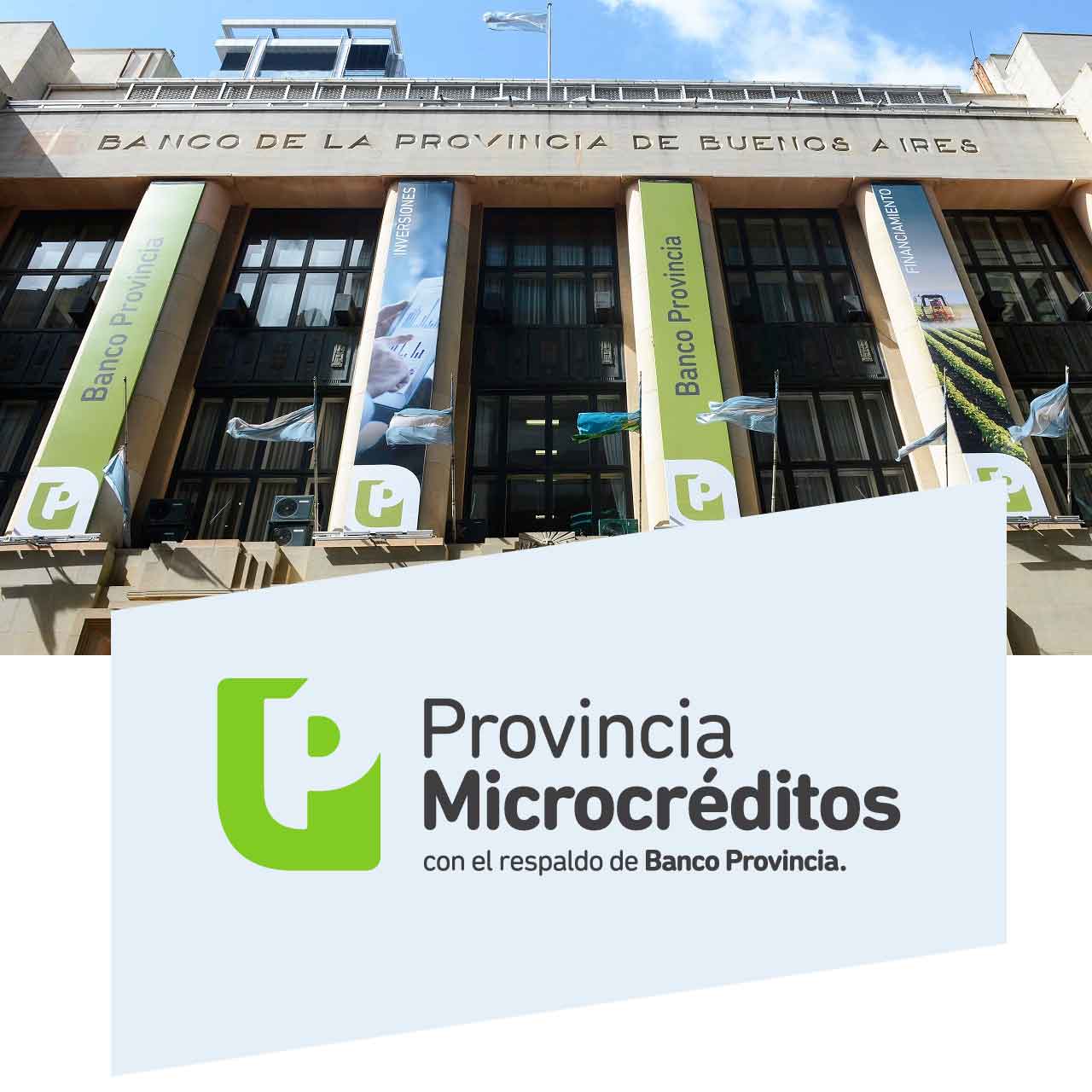 Banco Provincia: Línea microcréditos recuperación productiva