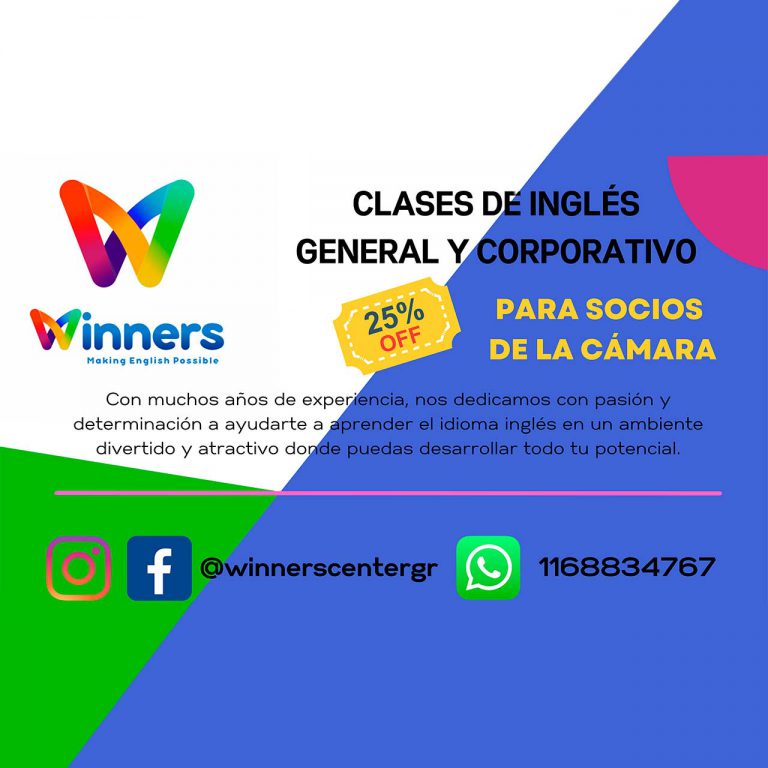Winners Winners. Clases de inglés general y corporativo